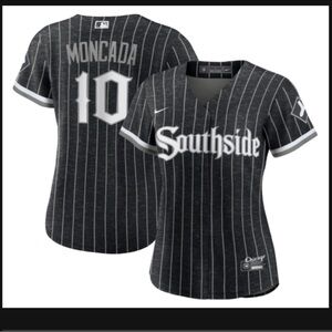 Nike Southside Pinstripe Jersey white sox -